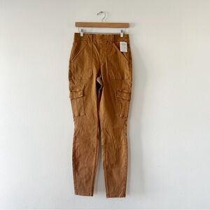 SPANX | NWT Slim Fit Cotton Cargo Pants | L Tall
